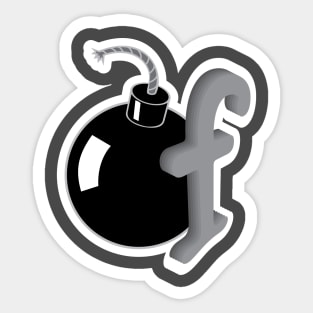 F-Bomb! Sticker